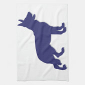 Linge De Cuisine Silhouette berger allemand (Vertical)