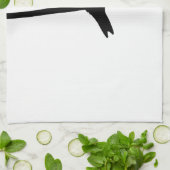 Linge De Cuisine Silhouette de colibri (Plié)