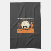 Linge De Cuisine Silhouette de fantôme Halloween Boo (Vertical)