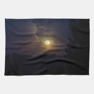 Linge De Cuisine Silhouette de lune