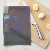 Linge De Cuisine Silhouette de Saint-Marc (Quart Plié)