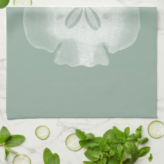 Linge De Cuisine Silhouette Dollar De Sable (Plié)