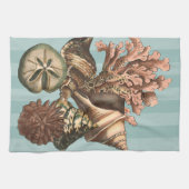 Linge De Cuisine Silhouette Sea Life (Horizontal)