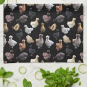 Linge De Cuisine Silkie Bantam Chickens (Plié)