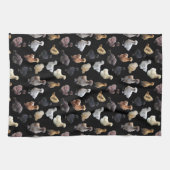 Linge De Cuisine Silkie Bantam Chickens (Horizontal)