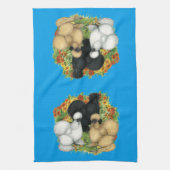 Linge De Cuisine Silkies du jardin de fleurs (Vertical)