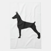 Linge De Cuisine silo black.png de pinscher de dobermann (Vertical)