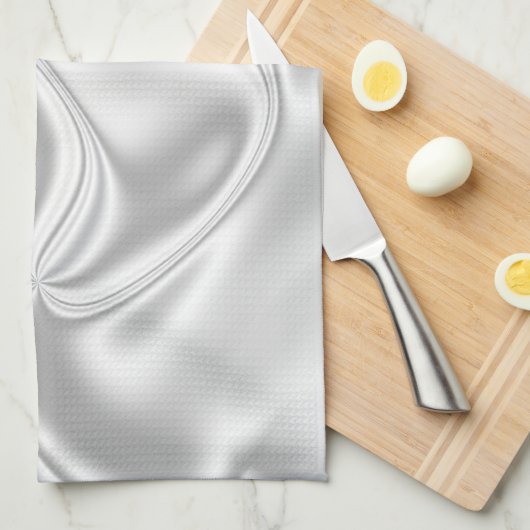 Linge De Cuisine Silver Satin (Quart Plié)