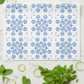 Linge De Cuisine Simple Azulejo (Plié)