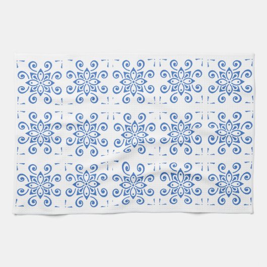 Linge De Cuisine Simple Azulejo (Horizontal)