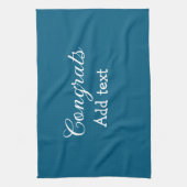Linge De Cuisine Simple congratulation graduation add your (Vertical)