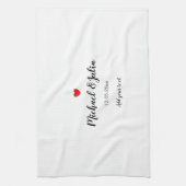 Linge De Cuisine simple et personnalisé ajouter votre nom année hea (Vertical)