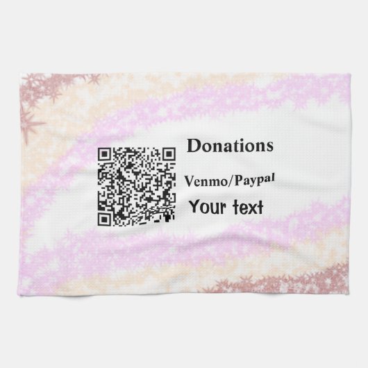 Linge De Cuisine Simple minimal Ajouter un code-barres dons venmo p (Horizontal)