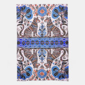 Linge De Cuisine simple peinture madhubani (Vertical)