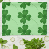 Linge De Cuisine Simple shamrock chanceux (Plié)