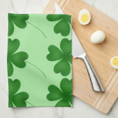 Linge De Cuisine Simple shamrock chanceux (Quart Plié)