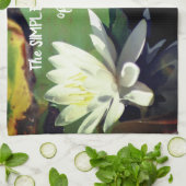 Linge De Cuisine Simple Thèmes Frog Citation Inspirationnelle  (Plié)