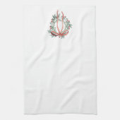 Linge De Cuisine Simple Wreath Kitchen Towel (Vertical)