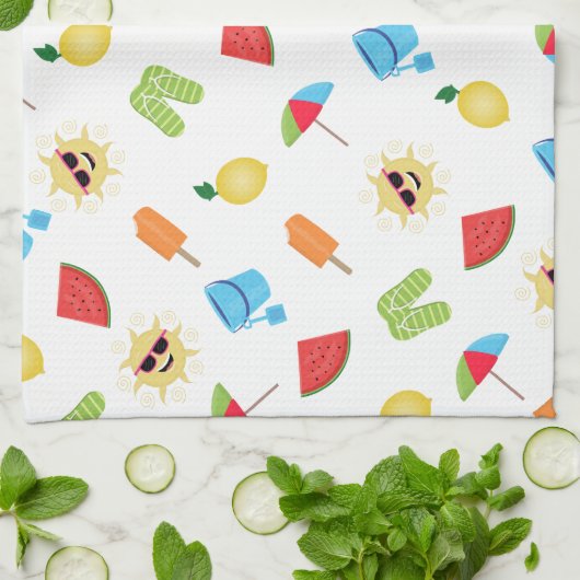 Linge De Cuisine Simplement été (Plié)