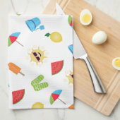 Linge De Cuisine Simplement été (Quart Plié)