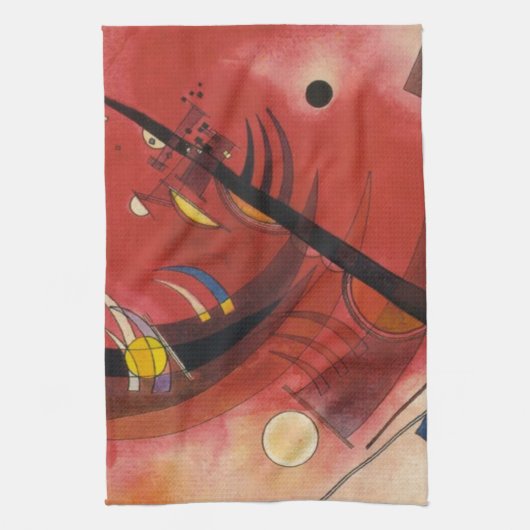 Linge De Cuisine Simulation interne peinture Abstraite (Vertical)