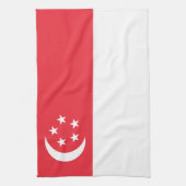 Linge De Cuisine Singapore Flag (Vertical)