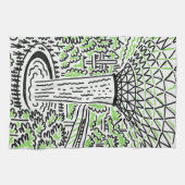 Linge De Cuisine Singapore Souvenir Kitchen Towel (Horizontal)