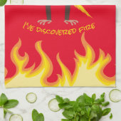 Linge De Cuisine Singe avec lance-flammes (Plié)