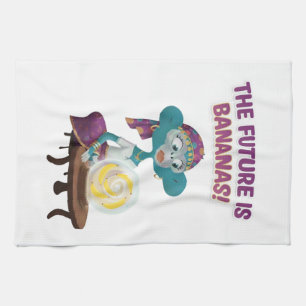 Linge De Cuisine Singe diseur de bonne aventure