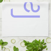 Linge De Cuisine Single, SOHT en langage thaï, script décollé (Plié)