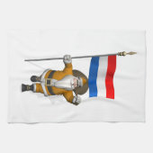 Linge De Cuisine Sinterklaas Avec Drapeau Du Pays-Bas (Horizontal)
