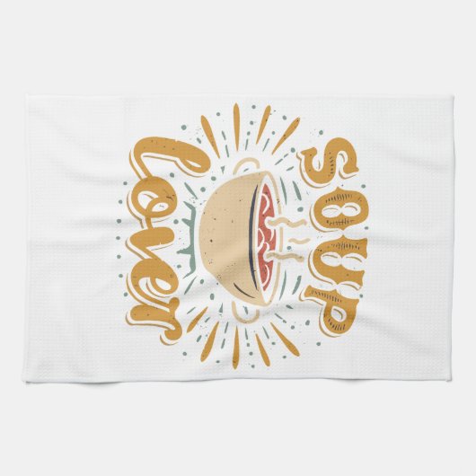 Linge De Cuisine Sip, Slurp, Smile : Soupe Lover's Gift Extravaganz (Horizontal)