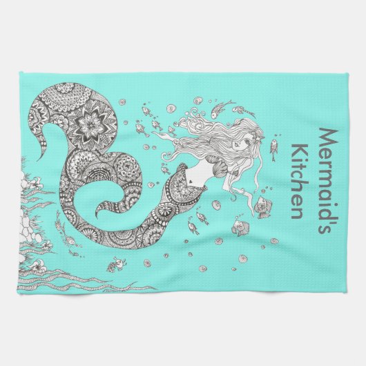 Linge De Cuisine Sirène (Horizontal)