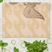 Linge De Cuisine Sirène assise (Plié)