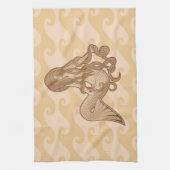 Linge De Cuisine Sirène assise (Vertical)
