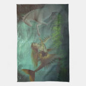 Linge De Cuisine sirène avec l'hippocampe (Vertical)