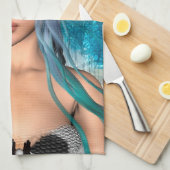 Linge De Cuisine Sirène bleue (Quart Plié)