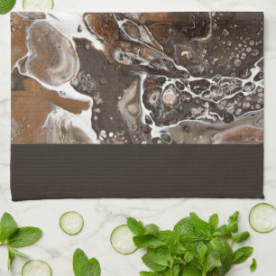 Linge De Cuisine "sirène de moka de café avec le fouet"