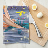 Linge De Cuisine Sirène dorée (Quart Plié)