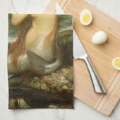 Linge De Cuisine Sirène par John William Waterhouse (Quart Plié)