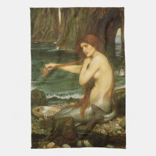 Linge De Cuisine Sirène par John William Waterhouse