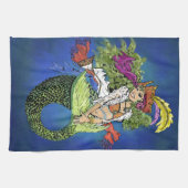 Linge De Cuisine Sirène Pirate (Horizontal)