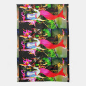 Linge De Cuisine sirène rouge fête (Vertical)