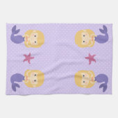 Linge De Cuisine Sirène Violette (Horizontal)
