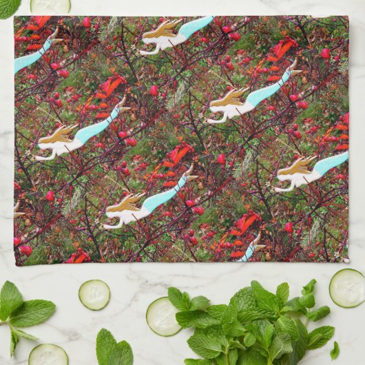 Linge De Cuisine sirènes de plongée (Plié)