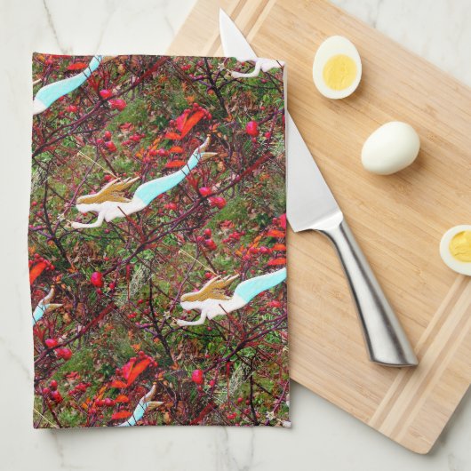 Linge De Cuisine sirènes de plongée (Quart Plié)