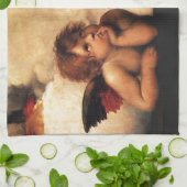 Linge De Cuisine Sistine Madonna 2 Anges par Raphael (Plié)