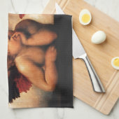 Linge De Cuisine Sistine Madonna 2 Anges par Raphael (Quart Plié)