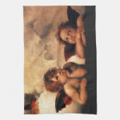 Linge De Cuisine Sistine Madonna 2 Anges par Raphael (Vertical)