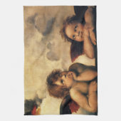 Linge De Cuisine Sistine Madonna Angels par Raphael Sanzio (Vertical)